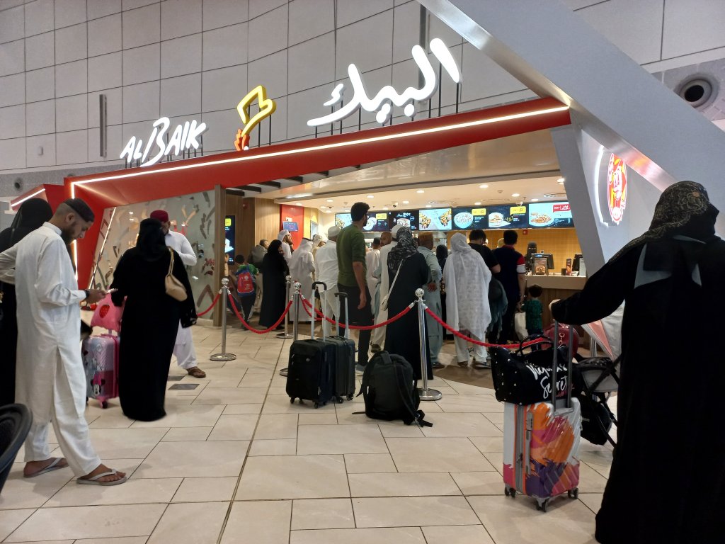 Al Baik deparure Jeddah airport